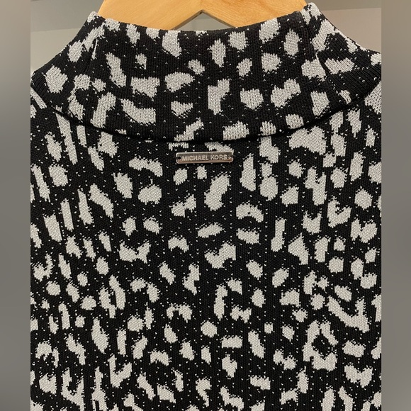 Michael Kors Leopard Jacquard Knit Dress (NWOT) - Small - Picture 6 of 6
